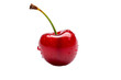 © Ameer - High-resolution red cherry isolated on transparent background, perfect for culinary designs, food packaging, and fresh produce illustrations in health-focused and organic-themed projects