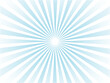 © shunpang - シンプルな淡い水色グラデーションの集中線背景素材