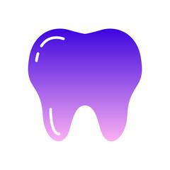 Wall Mural - colored tooth