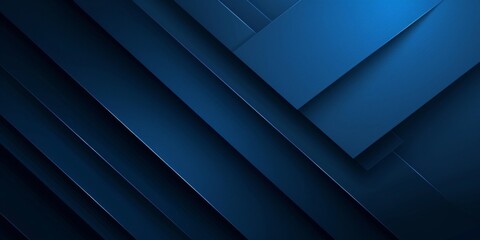 Wall Mural - Abstract modern dark blue gradient diagonal background. Elegant geometric dynamic shape graphic design. Suit for cover, banner, poster, flyer, brochure, website, presentation. , Generative AI