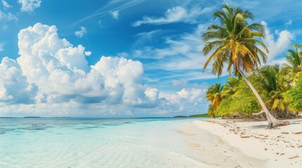 Canvas Print - Tropical Paradise Beach