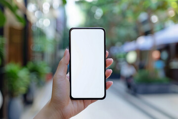 ai generated photo of person hand hold modern device