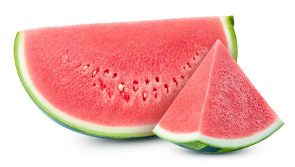 Poster - Watermelon isolated on white background