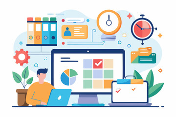 project management, planning for software development, resources and budget planning, project schedu