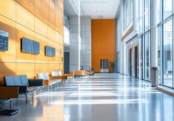 Poster - Modern Office Lobby Interior