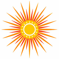 Wall Mural - sunburst vector illustration