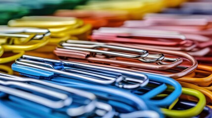 Recycled paper clips and eco-friendly staplers