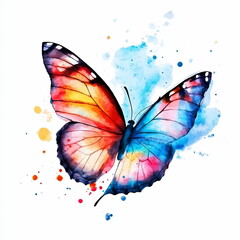 Poster - Watercolor Butterfly.
