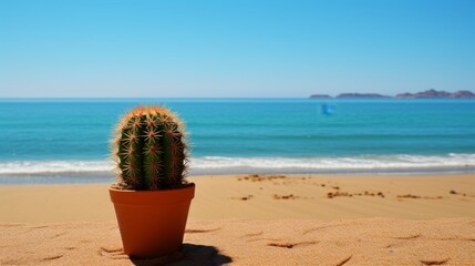 cactus photo by person