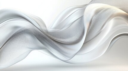 Wall Mural - Abstract Fluid Wave Art