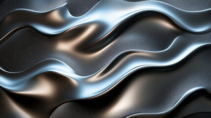 Poster - Abstract Liquid Waves