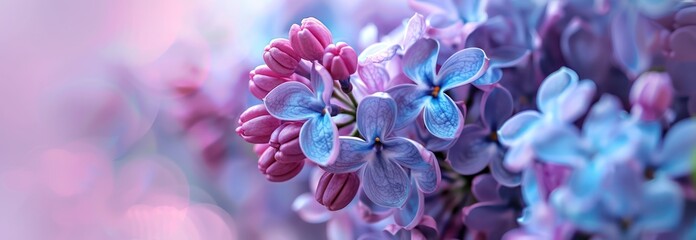 Sticker - Lilac Blossoms in Bloom