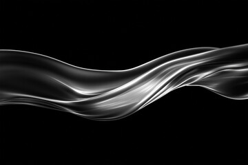Wall Mural - black swoosh background