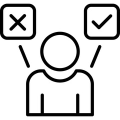 Poster - Decision Making Icon