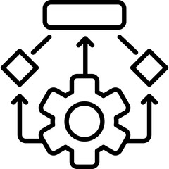 Sticker - Cogwheel Icon