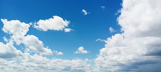 summer blue sky cloud gradient clear white background. calm bright winter weather background with be