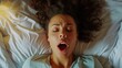 © Ruslan Gilmanshin - High Angle View Of A Young Woman In Bed Getting Orgasm
