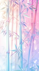 Wall Mural - Bamboo plant backgrounds abstract.