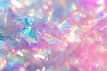 Sticker - Prism light pattern texture glitter backgrounds crystal.