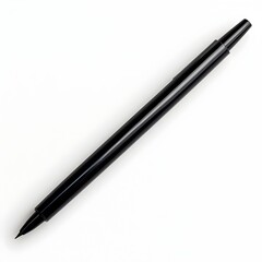Aufkleber - Close up of a sleek black marker on a clean white background