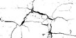 © Pixel Park - Isolated cleft pattern brush for grunge destruction design.  cracked white paint on a white background.
