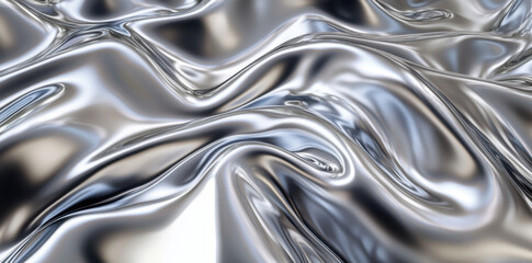 Poster - Silver Drape.