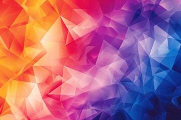 Wall Mural - Abstract Colorful Geometric Background