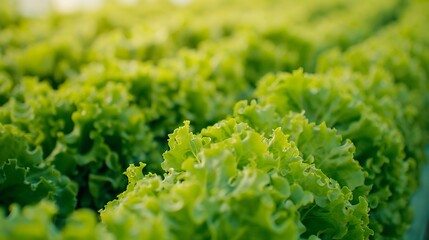 Green Lettuce Field