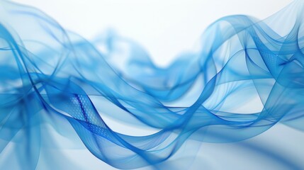 Abstract Blue Waves