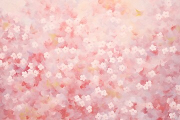 Poster - Abstract cherry blossom flowers pattern backgrounds painting petal.