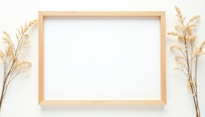 Poster - Empty canvas ready for your masterpiece