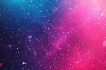 Wall Mural - A vibrant abstract background featuring swirling colors of blue and pink with sparkling light effects, ideal for creative projects.