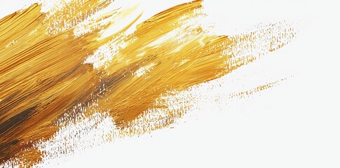Leinwandbilder - PNG file with transparent goldbrush strokes and goldbrush splashes.