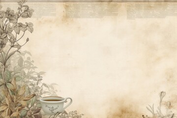 Canvas Print - Coffee backgrounds paper cup.