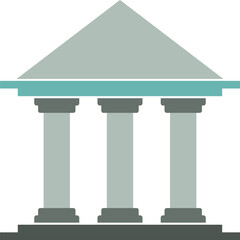 three pillars building, building layout, image of three pillars, pillars architectural design