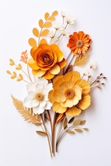 Wall Mural - Autumn Flowers flower pattern plant.