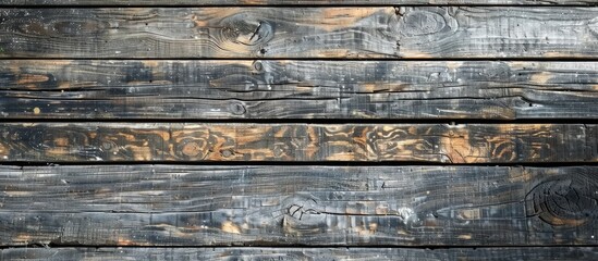 Canvas Print - Texture detail of weathered wood planks grunge backdrop of natural wood boards Empty space. Copy space image. Place for adding text and design