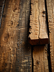 a detailed texture of dark natural wood