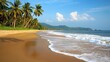 © KYR - Silent Goa Beach: A peaceful, empty beach in Goa with golden sands, gentle waves