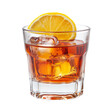 © ceren - Sazerac Cocktail  isolated on transparent or white background