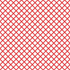 Red metal mesh seamless pattern. Coordinate paper texture.
