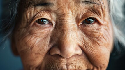 Aufkleber - Elderly men from various ethnic backgrounds display deep wisdom and tranquility in their expressions, highlighting their life stories and experiences. Generative AI