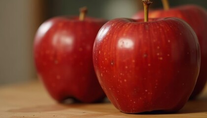 Canvas Print -  Fresh apples ripe and ready for a healthy snack