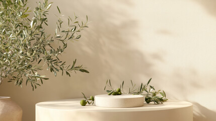 Wall Mural - Olive Branch Podium.