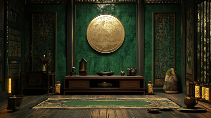 Ancient Asian Room.