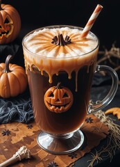 Canvas Print - halloween beverage