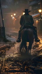 cowboy, cowboy horse, cowboy gun, texas, cowboy wallpaper, horse rider, cowboy hat, horse traveler, adventure, night. cool cowboy. american cowboy, cowboy background, horse lover