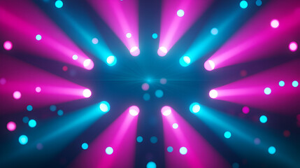 Wall Mural - Abstract background with pink and blue lights for your next project.