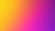 © Blue Sky - Yellow, orange, pink, purple gradient background. Colorful. Abstract. Backdrop. Multicolor gradient. With copy space. Soft texture. Smooth, warm, blurry, minimalistic, vivid, vibrant, modern.