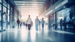 © UseeIvan - A blurred view of a modern hospital interior, featuring medical staff, advanced equipment, and patient beds, emphasizing healthcare and clinical care